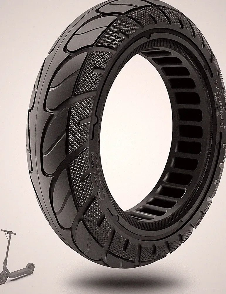 Vollreifen 10 Zoll 60/70-6,5 für Ninebot F2 Pro Max G30 Xiaomi Elektroroller