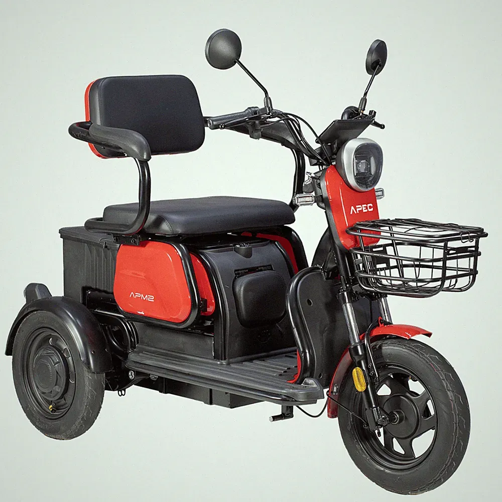 Volta APM 2 Elektro Seniorenmobil Dreirad E-Roller 25km/h 60V 20Ah 36km ROT