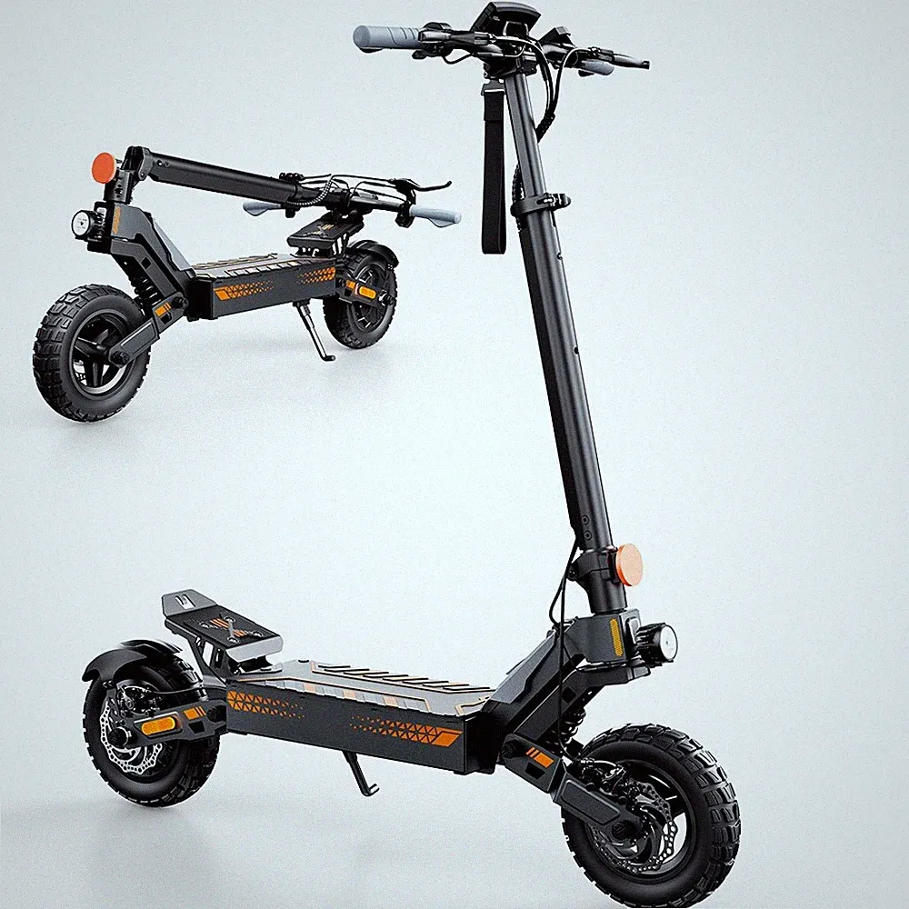 W10 E-Scooter 1200W 15Ah Offroad Tire Elektroroller Klappbar E-roller 50 km/h DE