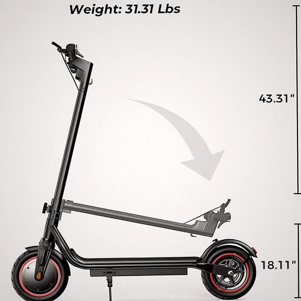 W5 Elektroroller 350W 36V/7,8AH 30km/h E-Roller 8,5'' Klappbar E-Scooter mit APP