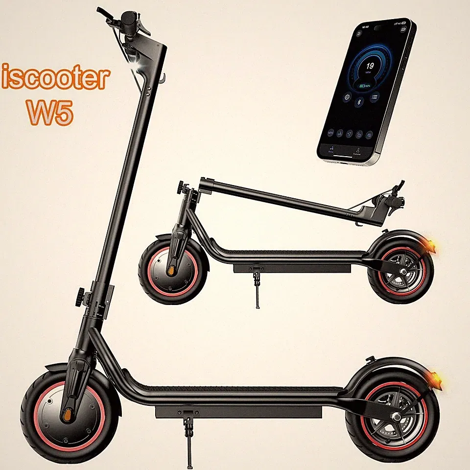 W5 Elektroroller 36V 350W/7,8AH Elektro-Scooter E-Scooter 8,5'' E-Roller mit APP