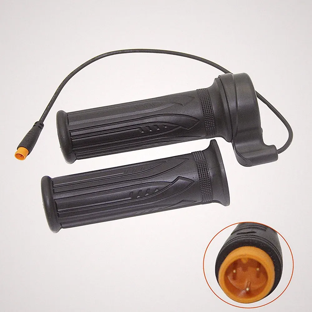 Wasserdicht Gasgriff mit 3Pin Für E-Bike / Klappbarer Elektroroller/Mountainbike