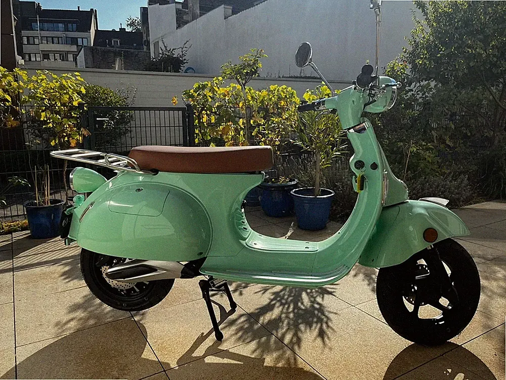 Wie Neu: Roller 45 km/h Doohan Romex mintgrün (Elektro)