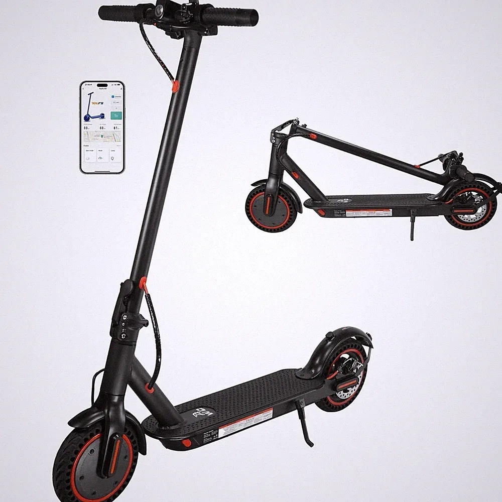 WQ W4 8,5'' E-Scooter 350W 10,4Ah Elektroroller 25km/h Off-road E-Roller mit APP