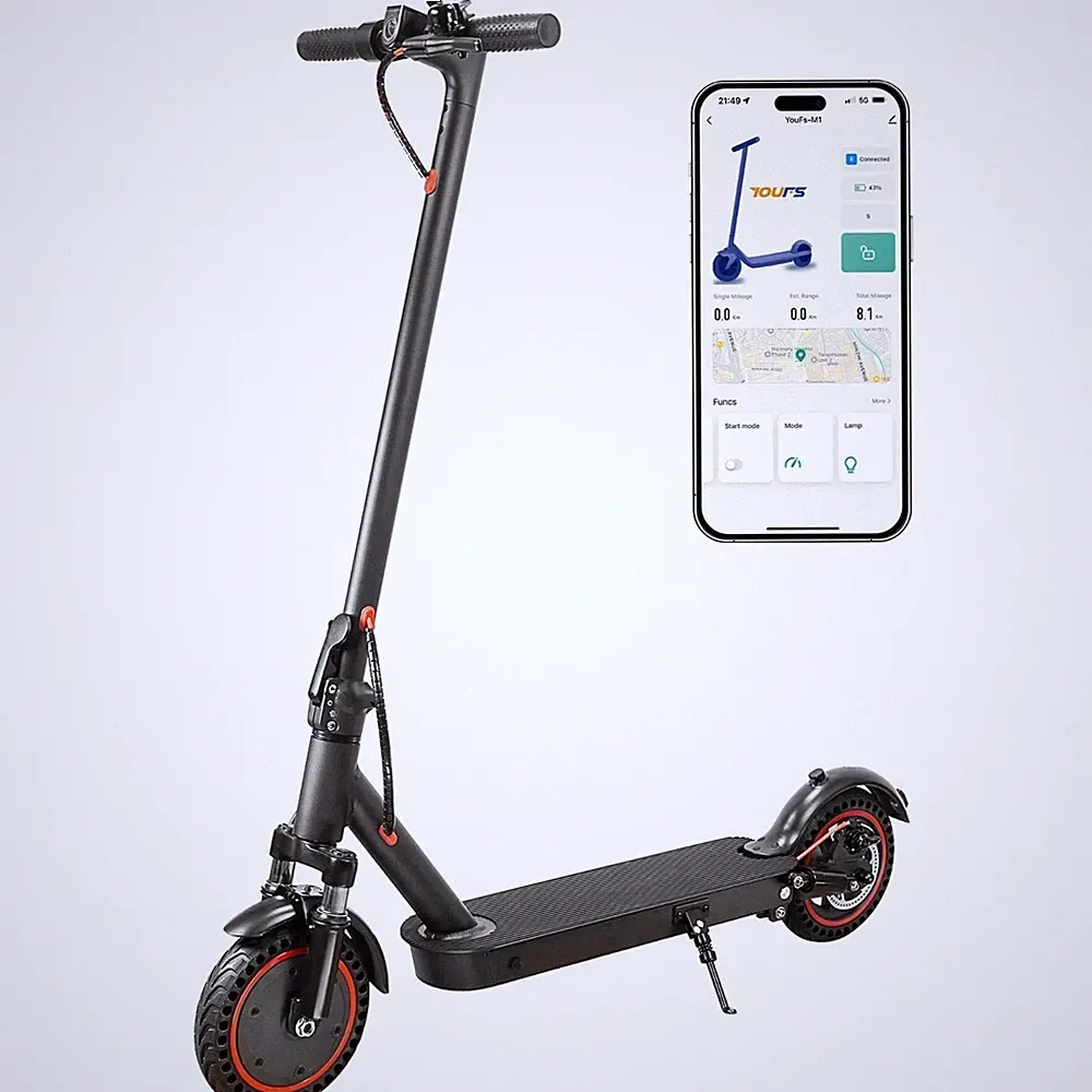 WQ W4Pro 8,5Zoll E-Scooter 350W 10,4Ah Elektroroller Off-road E-Roller 25km/h DE