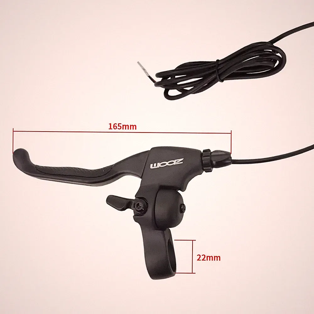 ZOOM E-Bike Elektroroller Fahrrad Bremshebel JULET / Vierkant 2 Pin Magnetisch mit
