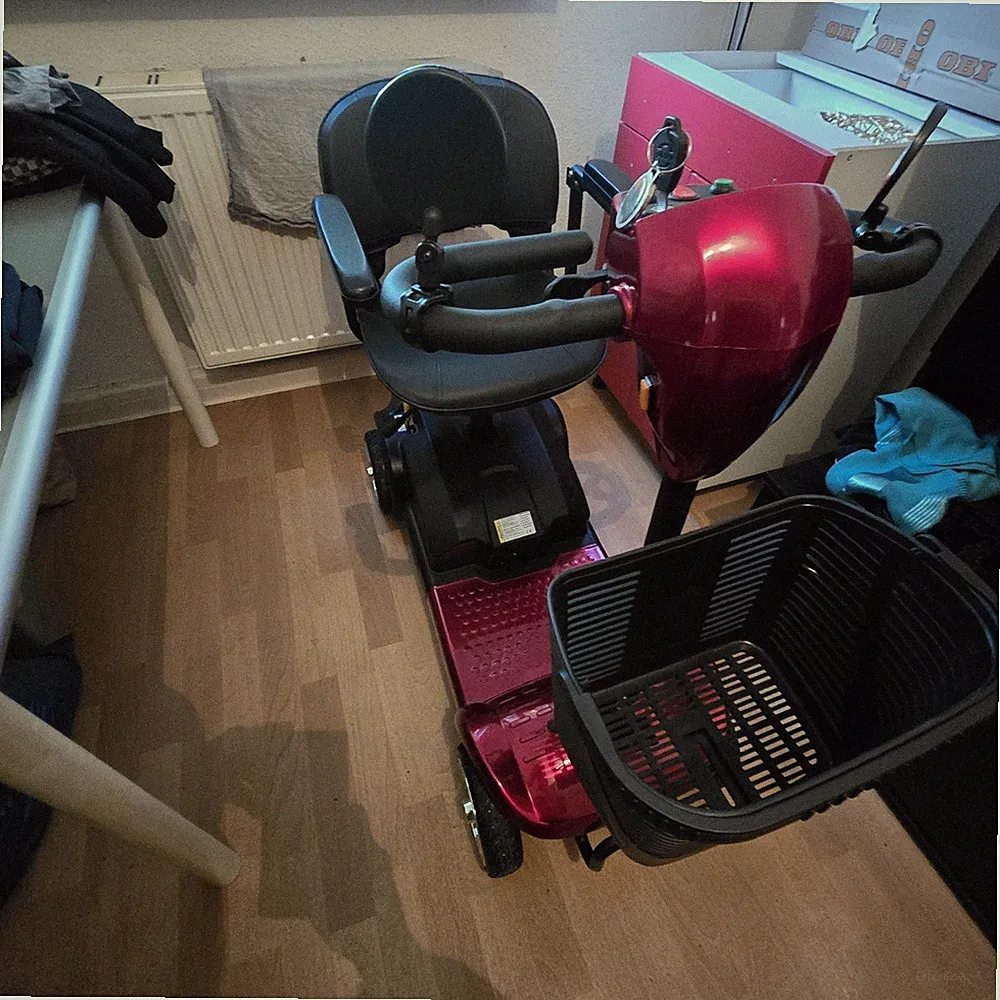 Zusammenklappbarer 4-RAD-ELEKTROROLLER, 250W, 12Ah, ohne Führerschein