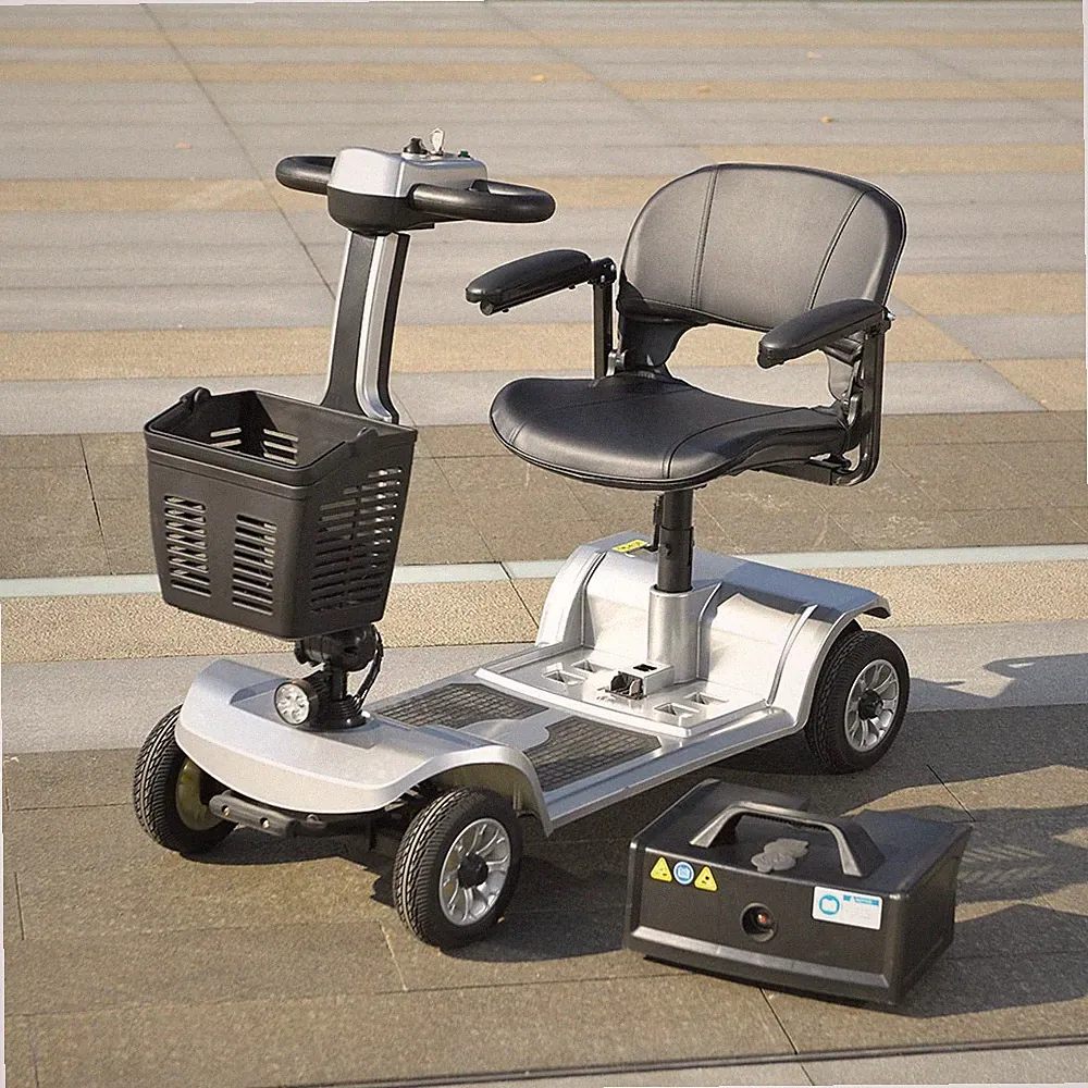Zusammenklappbarer Elektroroller, 250-W-Motor, 6 km/h, Laufleistung 20–25 km