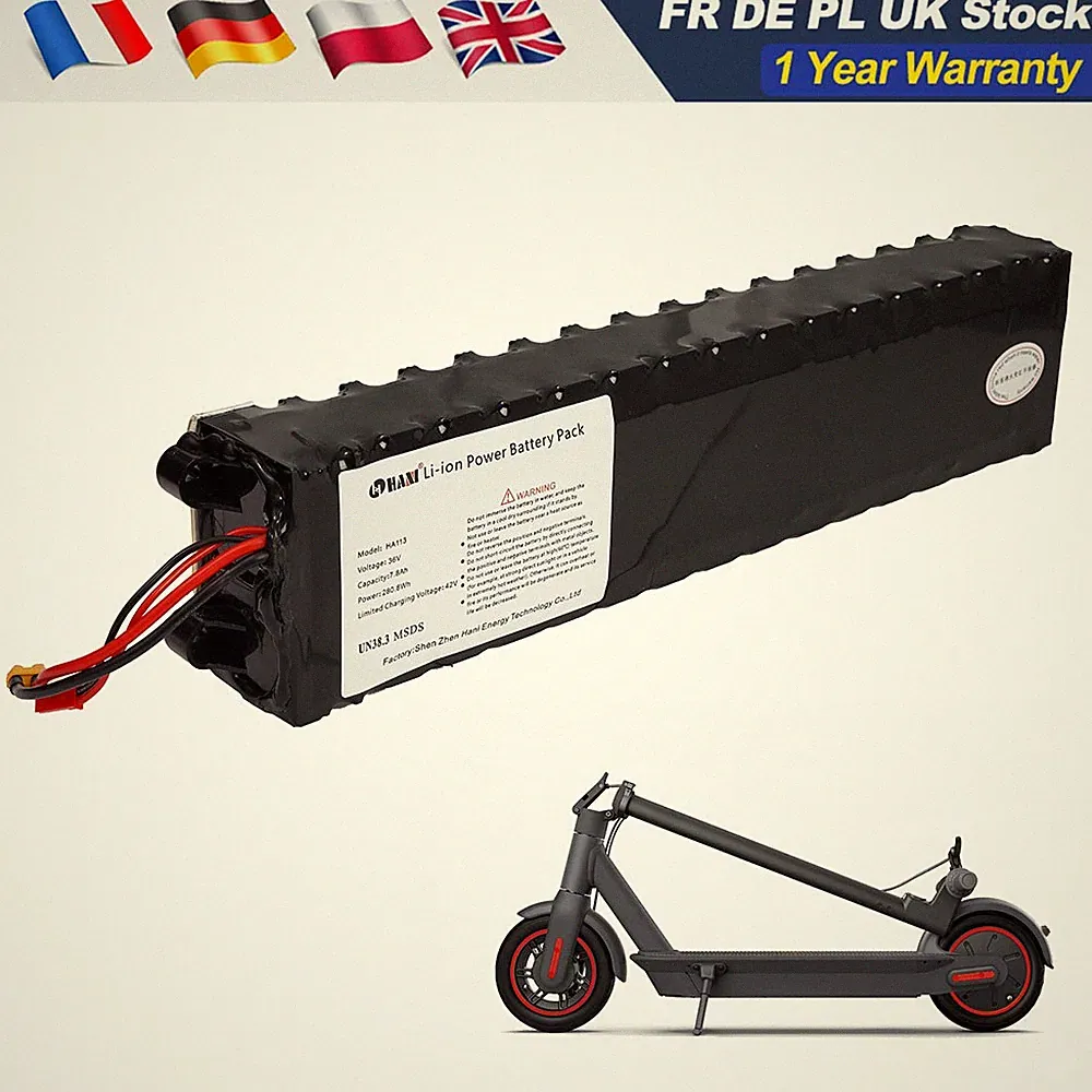 Zusatzakku 36V 7.8Ah für Ninebot MAX G30D E-Roller Batterie E-Scooter Akku