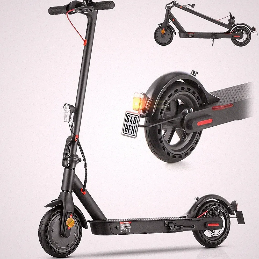 Zwheel E9TMax 500W Elektroroller 360Wh 10" City E-Scooter 20KMH E-Roller Mit ABE