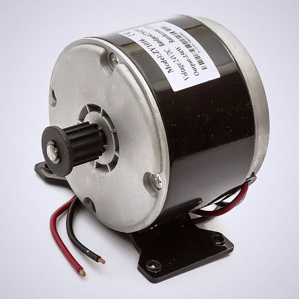ZY MY 1016 Elektromotor 24V 250W Brushed E Bike Roller 24 Volt 250 Watt Riemen